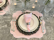 pink table setiting