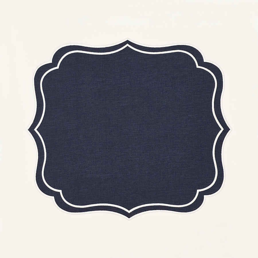 navy placemat