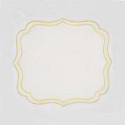 ivory gold placemats