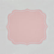 light pink placemat