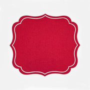 red placemat